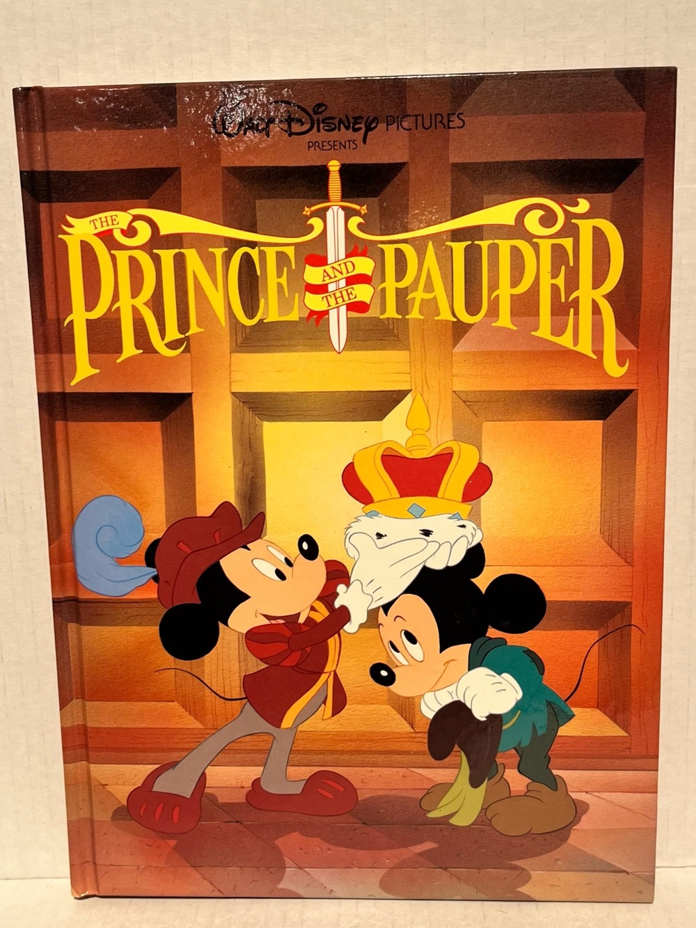 Vintage Hardcover edition of Walt Disney's Prince and the Pauper Classic Series